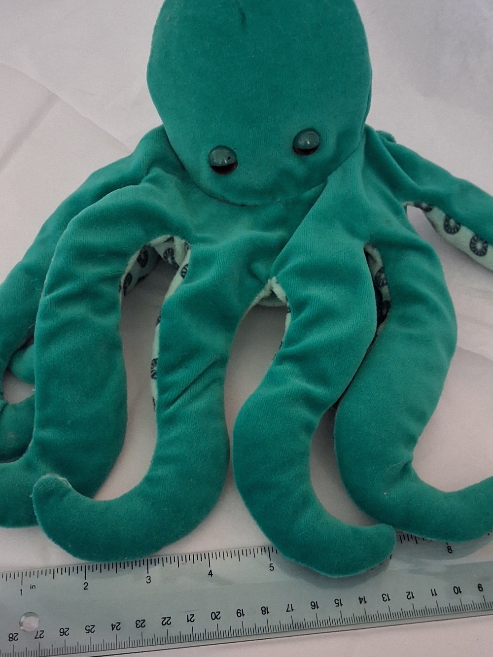 Folkmanis Octopus Puppet Green Puppet RARE - Picture 3 of 8